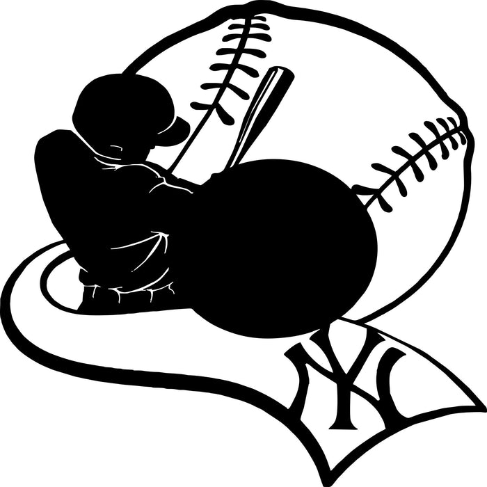 new york yankees-1 Laser Cut Vinyl Record artist representation