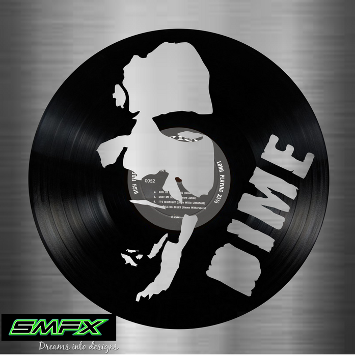 Pantera Laser Cut Vinyl Record artist representation or vinyl clock
