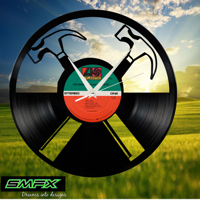 pink floyd Laser Cut Vinyl Record artist representation or vinyl clock