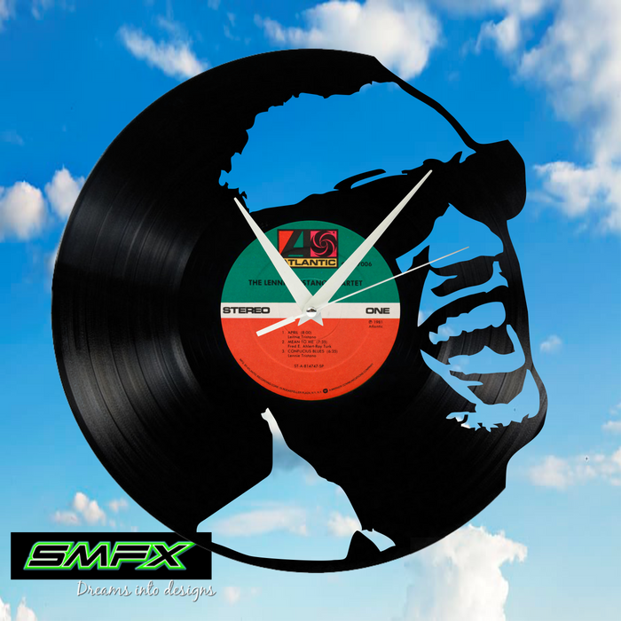 ray charles Laser Cut Vinyl Record artist representation or vinyl clock