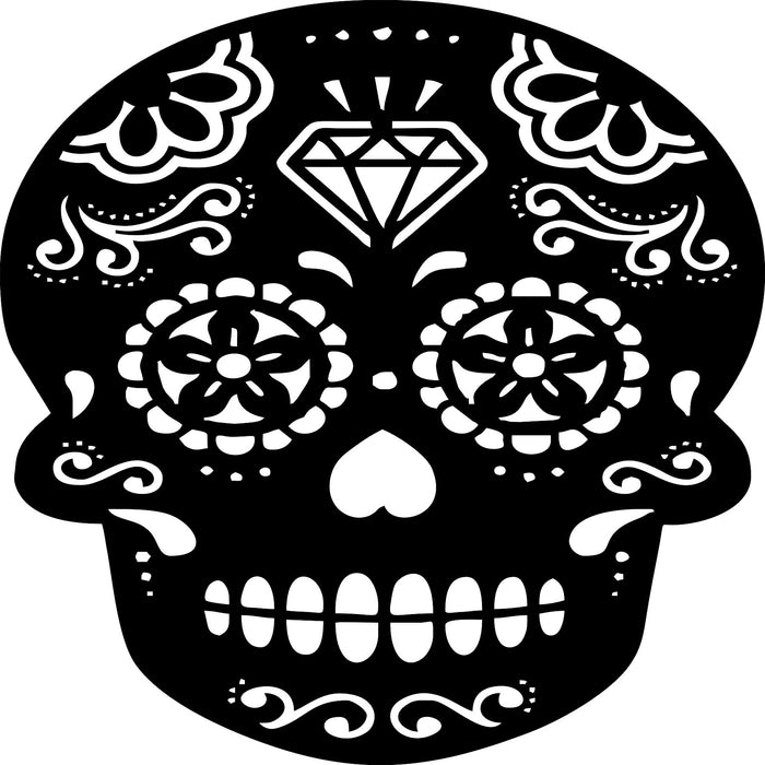 skull-4 Laser Cut Vinyl Record artist representation