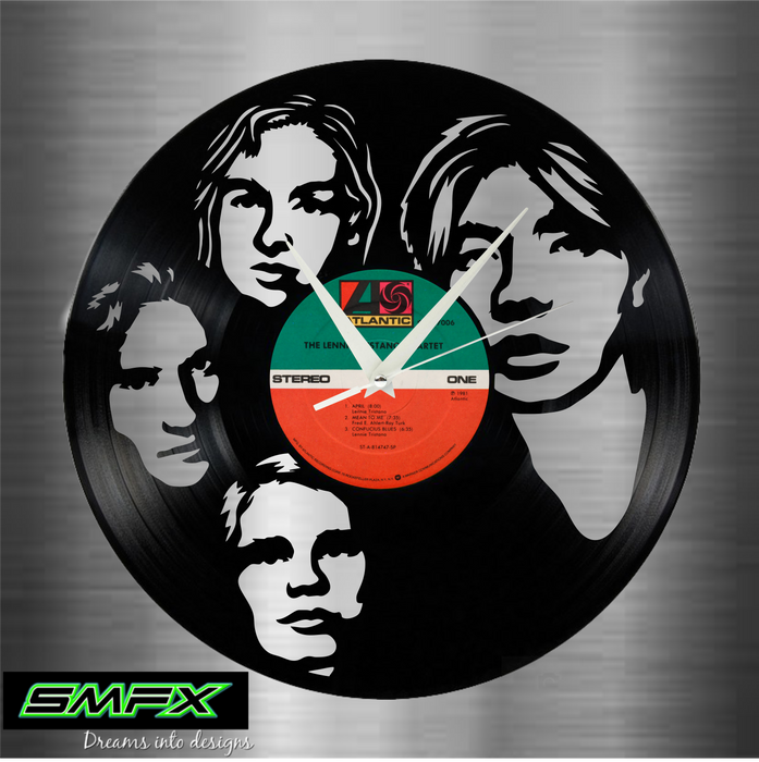 smashing pumpkins Laser Cut Vinyl Record artist representation or vinyl clock