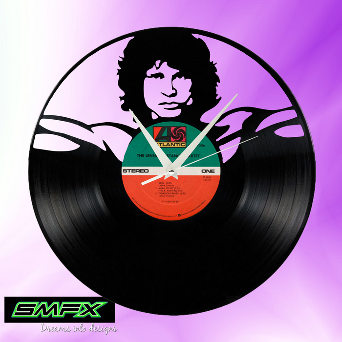 the doors Laser Cut Vinyl Record artist representation or vinyl clock