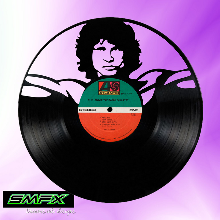 the doors Laser Cut Vinyl Record artist representation or vinyl clock