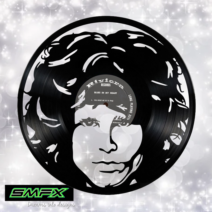 the doors Laser Cut Vinyl Record artist representation or vinyl clock