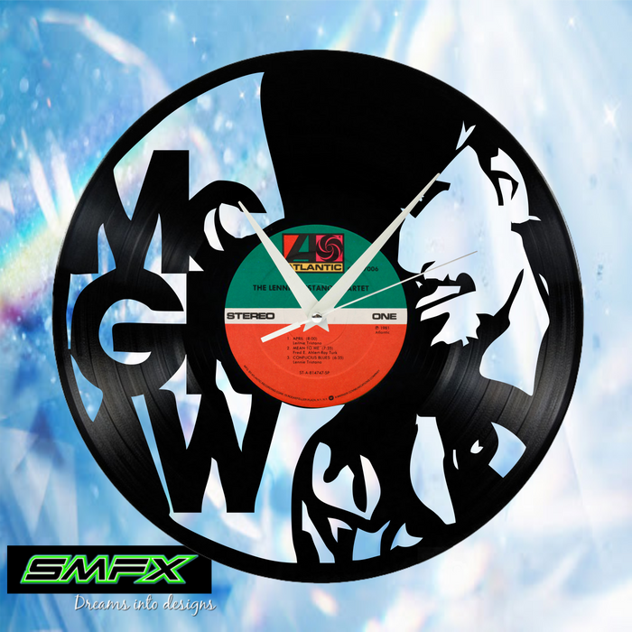 tim mcGraw Laser Cut Vinyl Record artist representation or vinyl clock