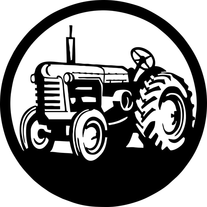 tractor-1 Laser Cut Vinyl Record artist representation