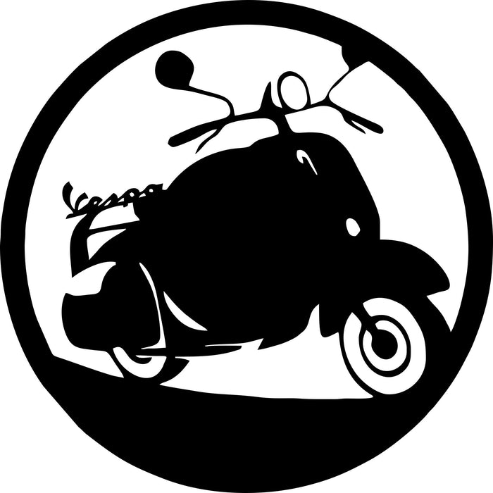 vespa-1 Laser Cut Vinyl Record artist representation
