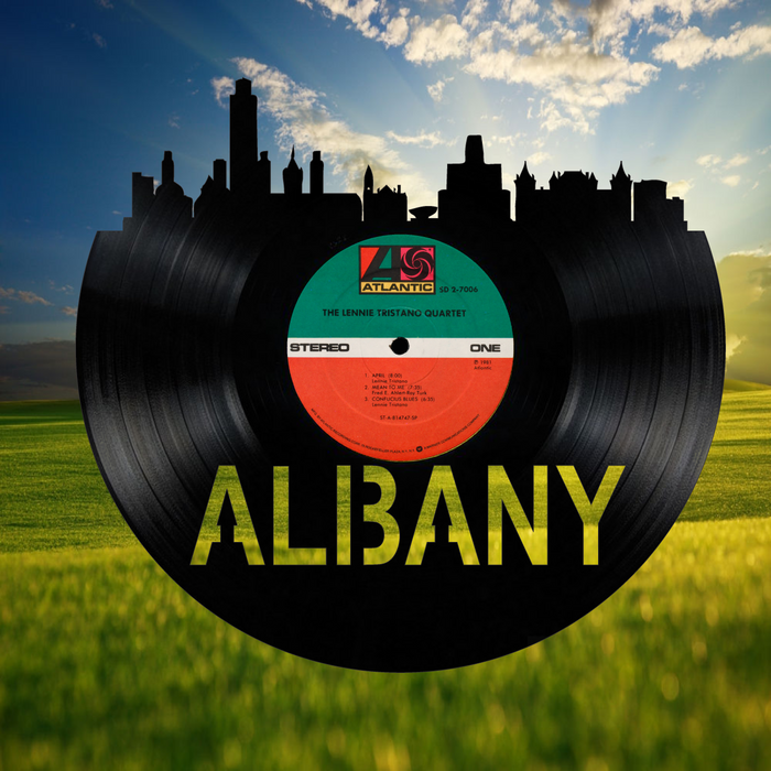 Alban New York Laser Cut Vinyl Record artist representation