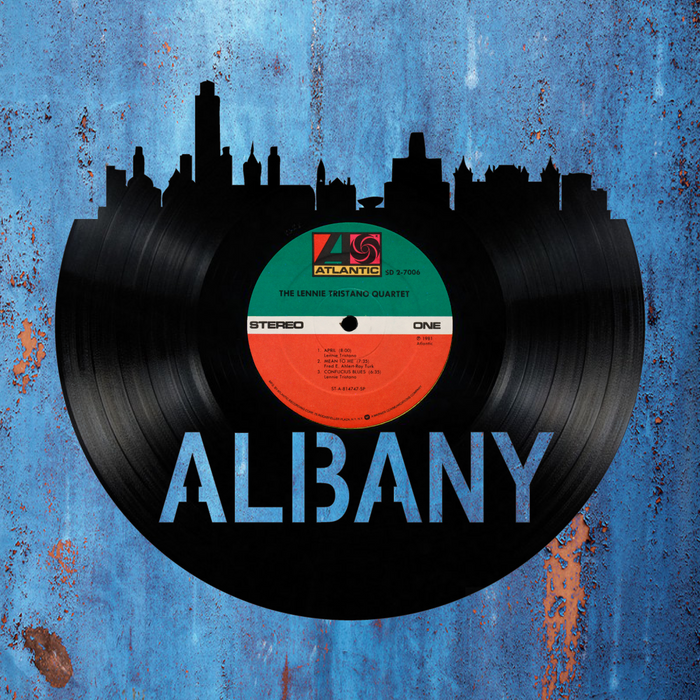 Alban New York Laser Cut Vinyl Record artist representation