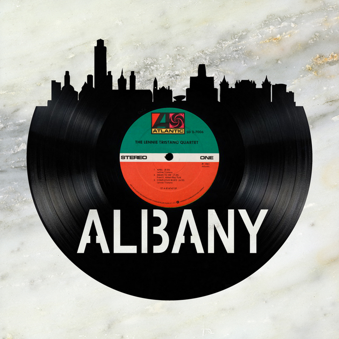 Alban New York Laser Cut Vinyl Record artist representation