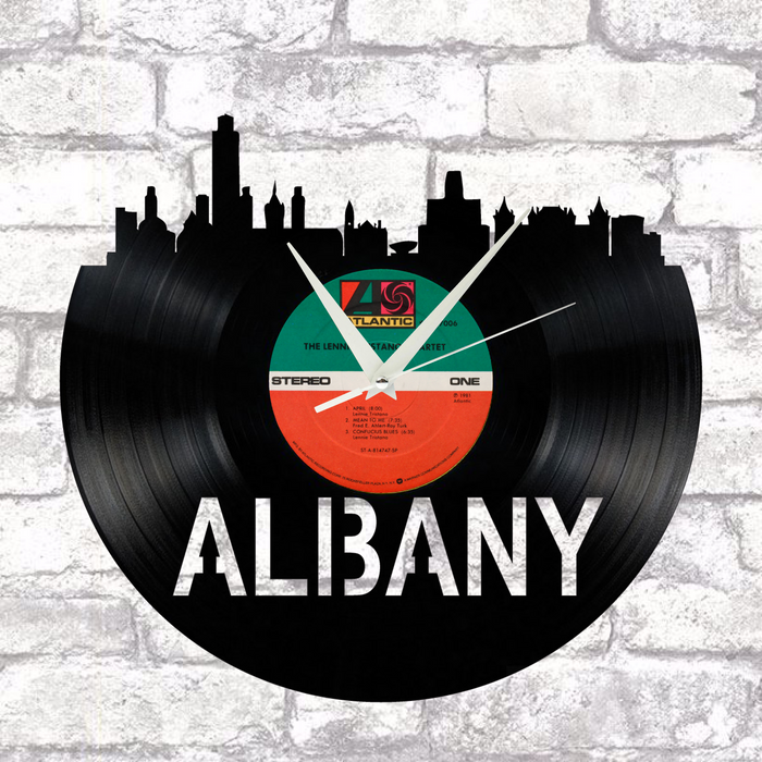 Alban New York Laser Cut Vinyl Record artist representation