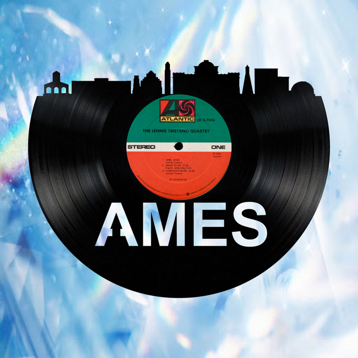 Ames Laser Cut Vinyl Record artist representation