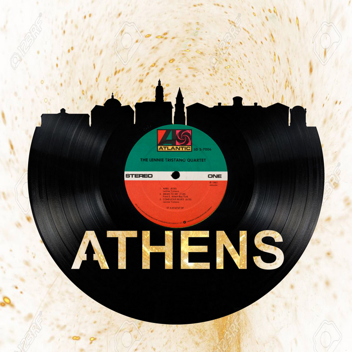 Athens Laser Cut Vinyl Record artist representation