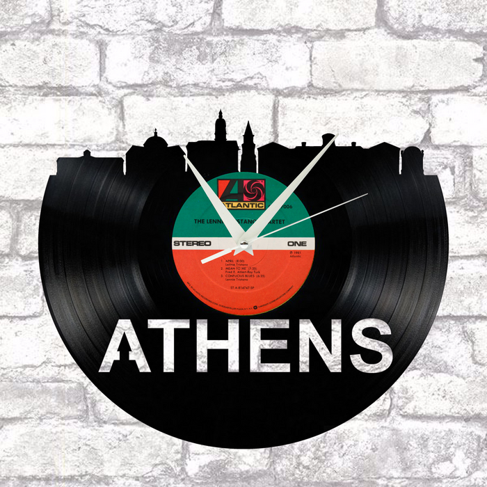 Athens Laser Cut Vinyl Record artist representation