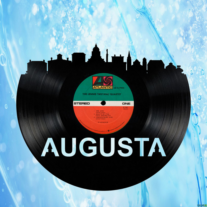 Augusta Laser Cut Vinyl Record artist representation