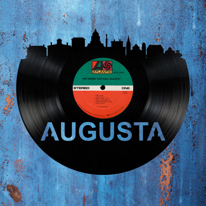 Augusta Laser Cut Vinyl Record artist representation