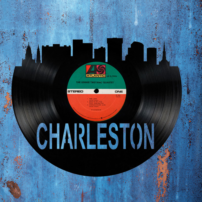 Charleston South Carolina Laser Cut Vinyl Record artist representation