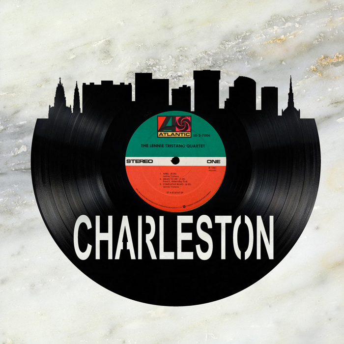 Charleston South Carolina Laser Cut Vinyl Record artist representation