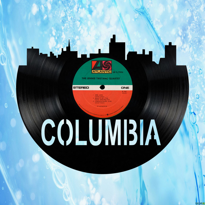 Columbia Missouri Laser Cut Vinyl Record artist representation