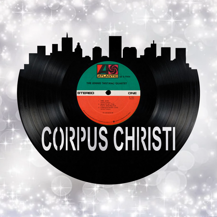 Corpus Christi Texas Laser Cut Vinyl Record artist representation