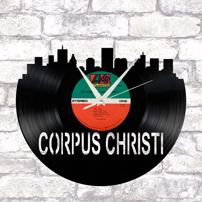 Corpus Christi Texas Laser Cut Vinyl Record artist representation