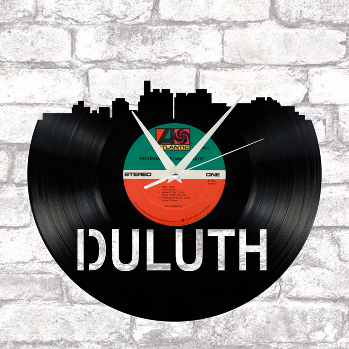 Duluth Minnesota Laser Cut Vinyl Record artist representation