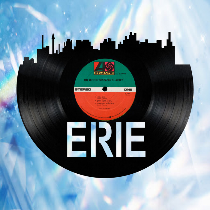 Erie Pennsylvania Laser Cut Vinyl Record artist representation