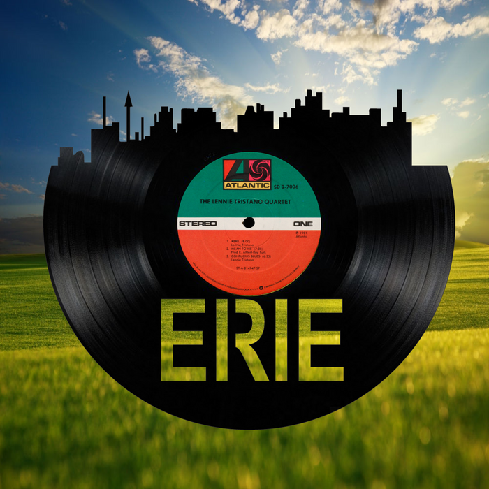 Erie Pennsylvania Laser Cut Vinyl Record artist representation