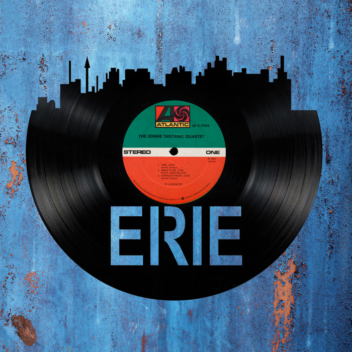 Erie Pennsylvania Laser Cut Vinyl Record artist representation