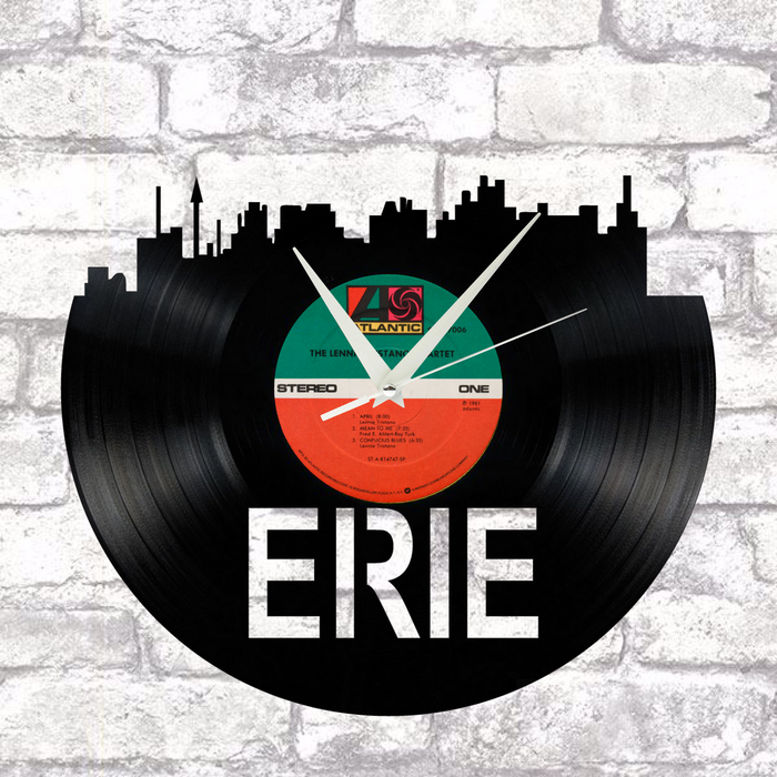 Erie Pennsylvania Laser Cut Vinyl Record artist representation