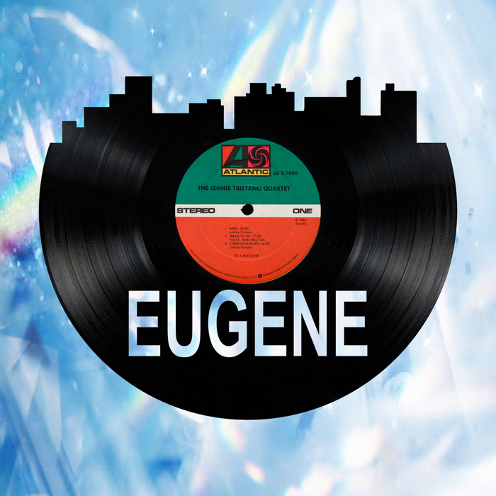 Eugene Oregon  Laser Cut Vinyl Record artist representation