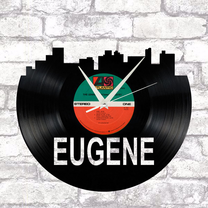 Eugene Oregon  Laser Cut Vinyl Record artist representation