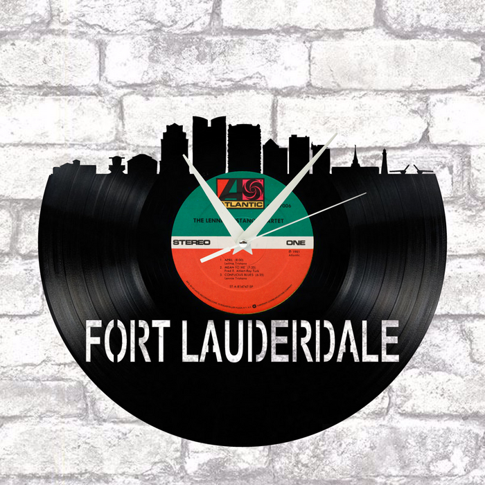 Fort Lauderdale  Laser Cut Vinyl Record artist representation