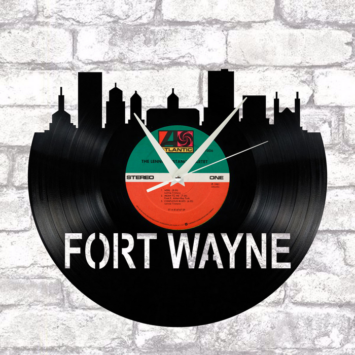 Fort Wayne Laser Cut Vinyl Record artist representation