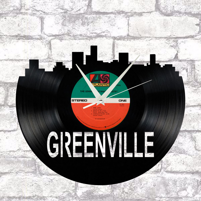 Greenville South Carolina Laser Cut Vinyl Record artist representation