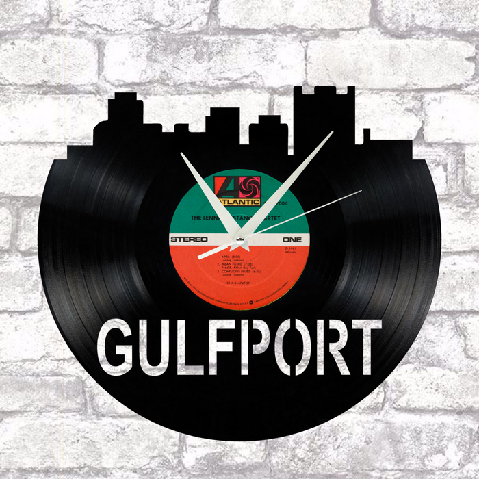 Gulfport Mississippi Laser Cut Vinyl Record artist representation