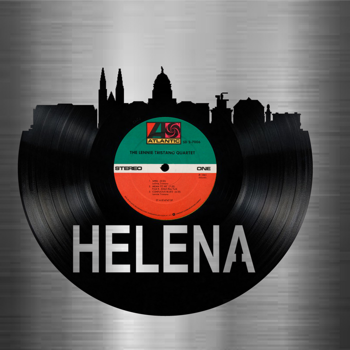 Helena Montana Laser Cut Vinyl Record artist representation