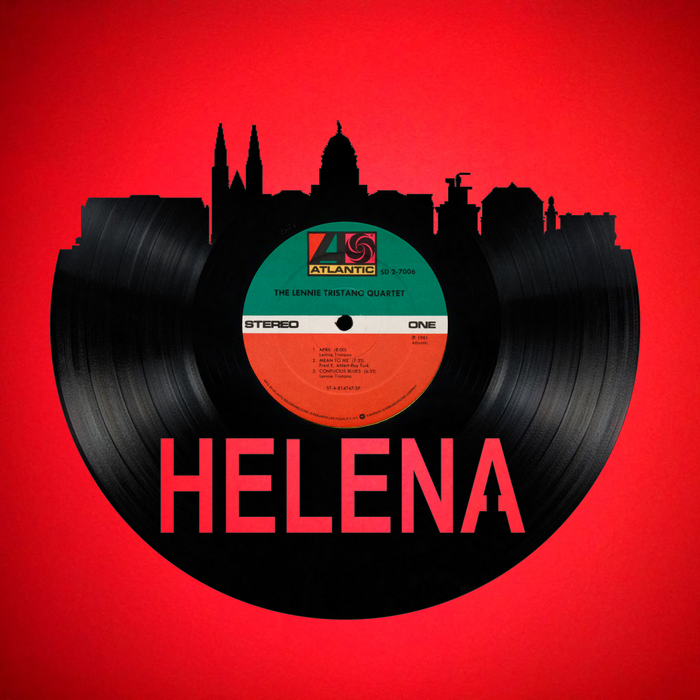 Helena Montana Laser Cut Vinyl Record artist representation