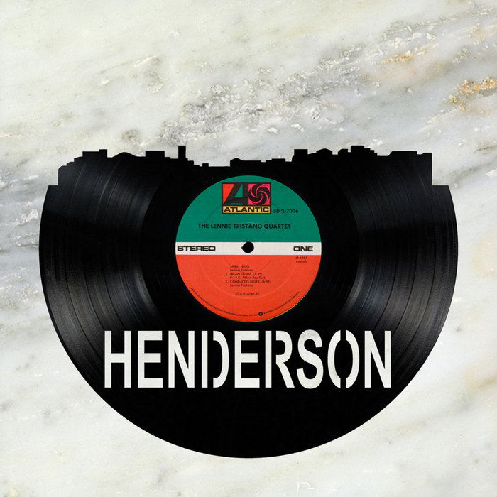 Henderson Nevada Laser Cut Vinyl Record artist representation