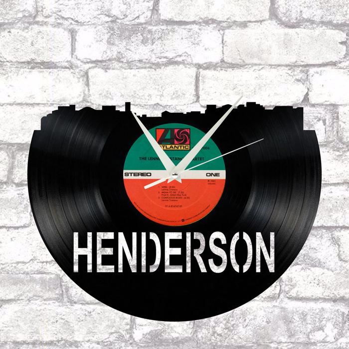 Henderson Nevada Laser Cut Vinyl Record artist representation