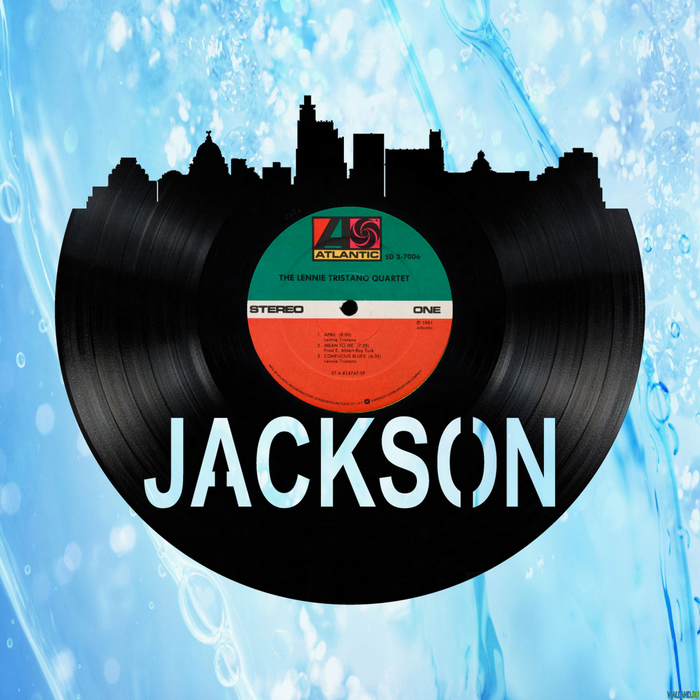 Jackson Mississippi Laser Cut Vinyl Record artist representation