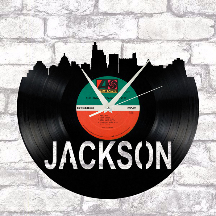 Jackson Mississippi Laser Cut Vinyl Record artist representation