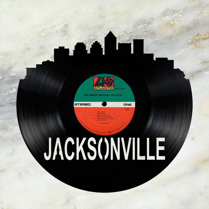 Jacksonville Laser Cut Vinyl Record artist representation