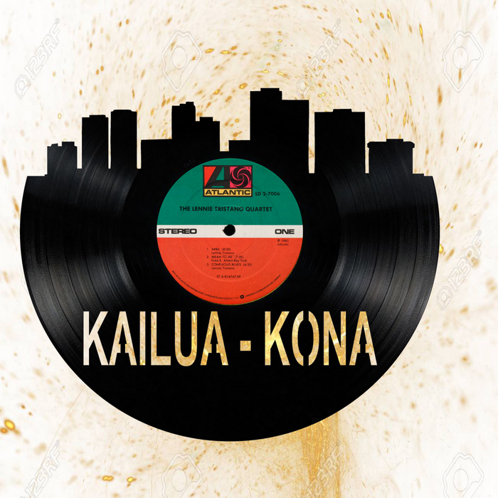 Kailua - Kona Laser Cut Vinyl Record artist representation