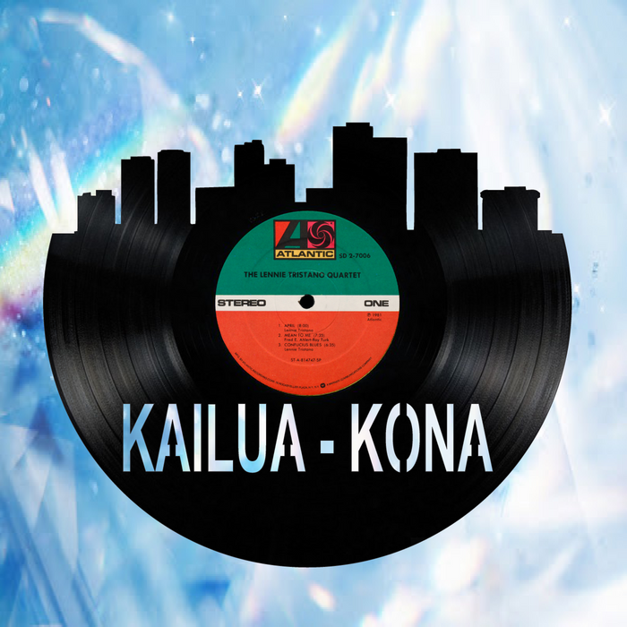 Kailua - Kona Laser Cut Vinyl Record artist representation