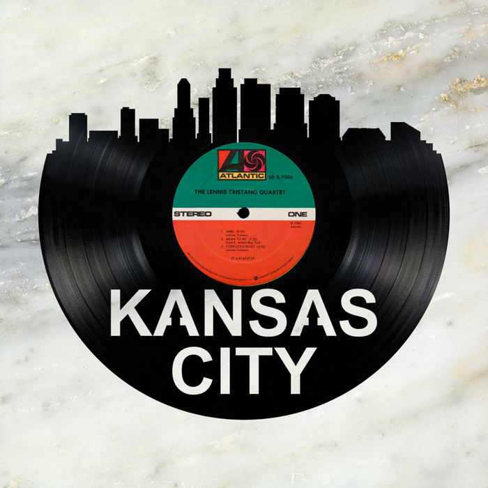 Kansas City Kansas Laser Cut Vinyl Record artist representation