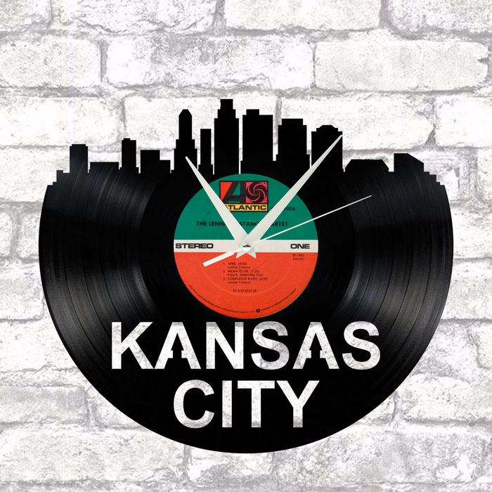 Kansas City Kansas Laser Cut Vinyl Record artist representation