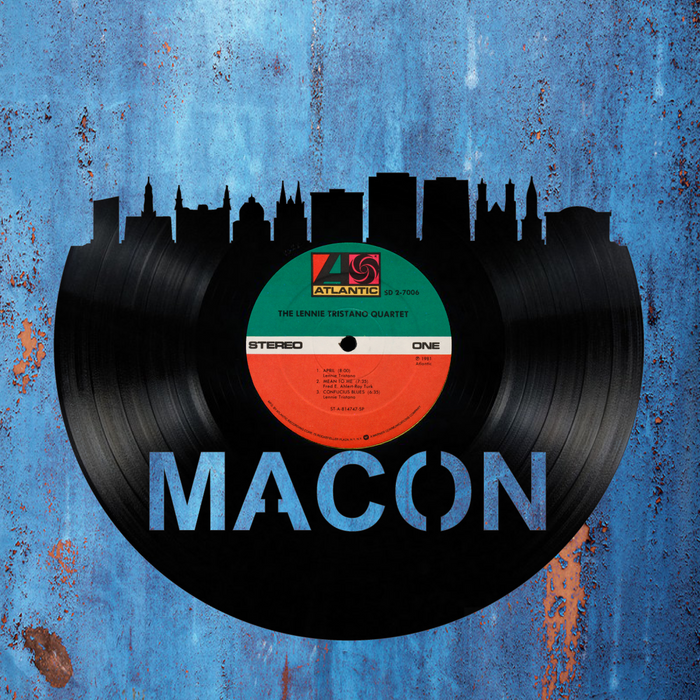 Macon Laser Cut Vinyl Record artist representation