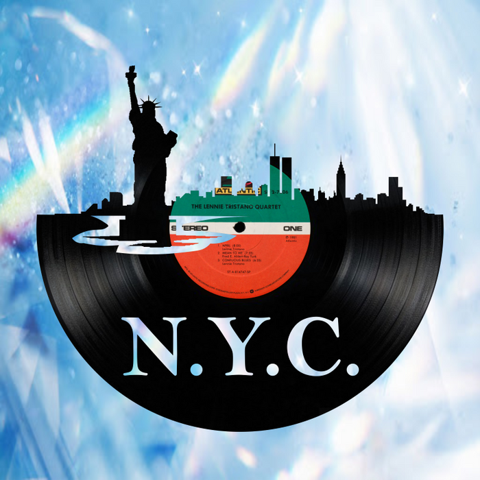 NYC-2 Laser Cut Vinyl Record artist representation